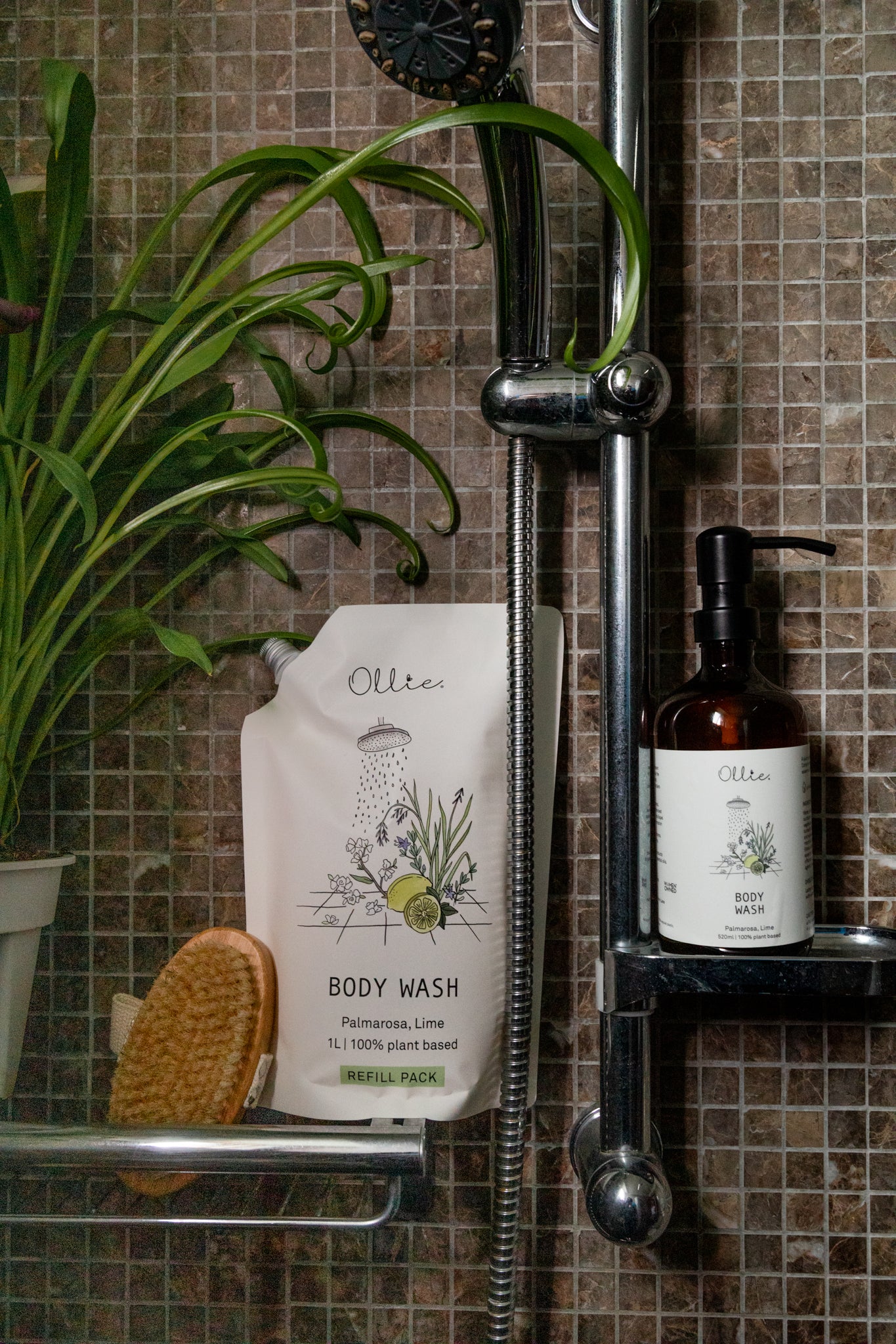 Body Wash (Palmarosa, Lime)
